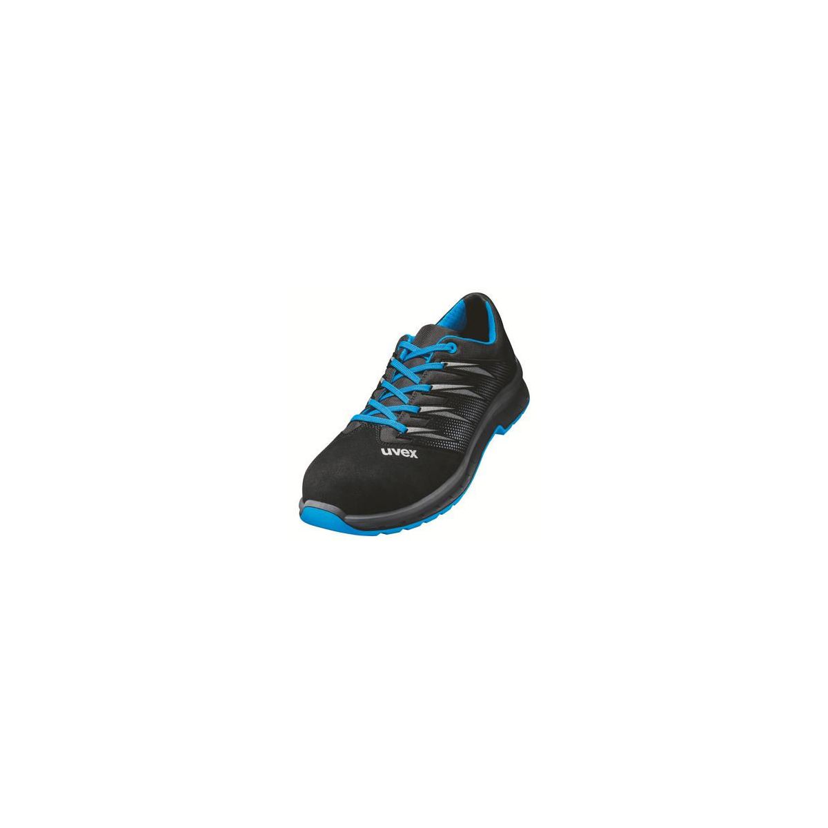 uvex 2 trend Halbschuhe S2 blau/schwarz Weite 10 Größe 38