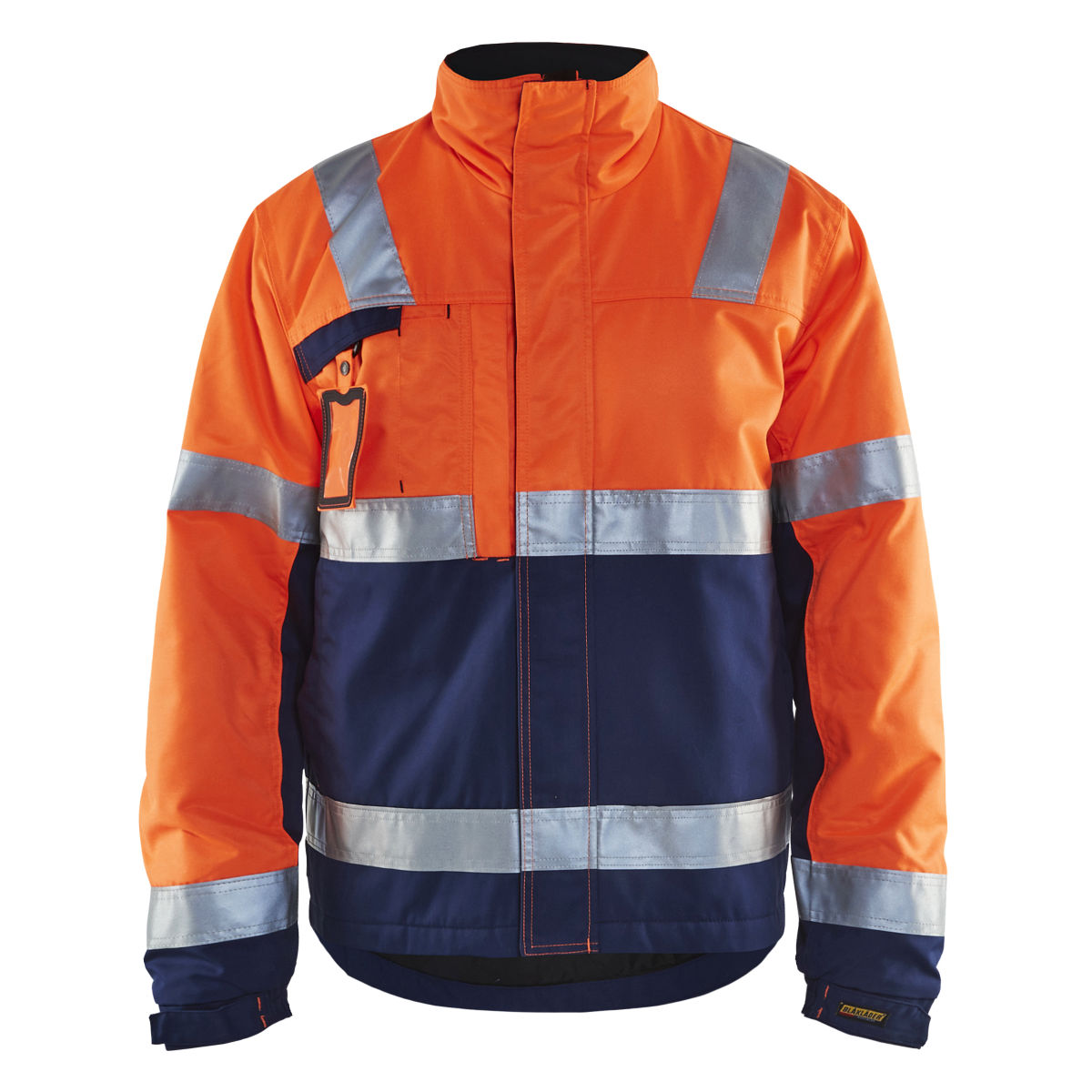 Winterjacke High Vis Orange/Marineblau XL, orange / marineblau