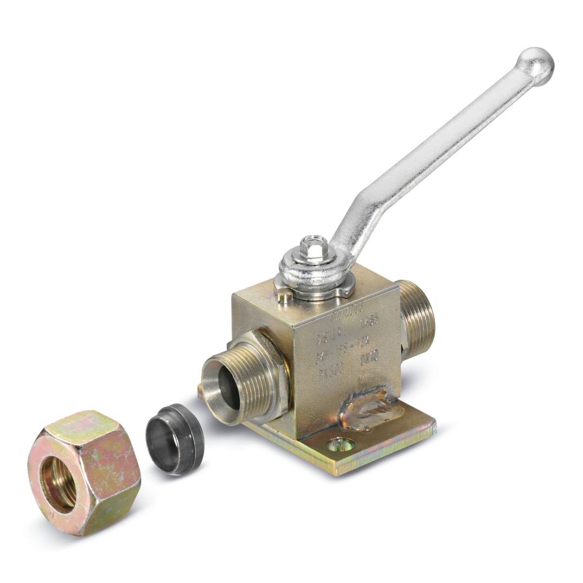 Absperrhahn, Edelstahl (Ermeto)
