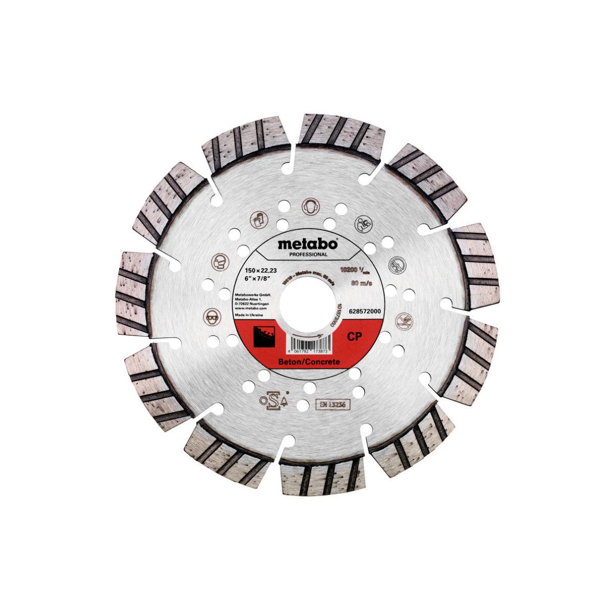 Diamanttrennscheibe CP prof. 150x22,23mm