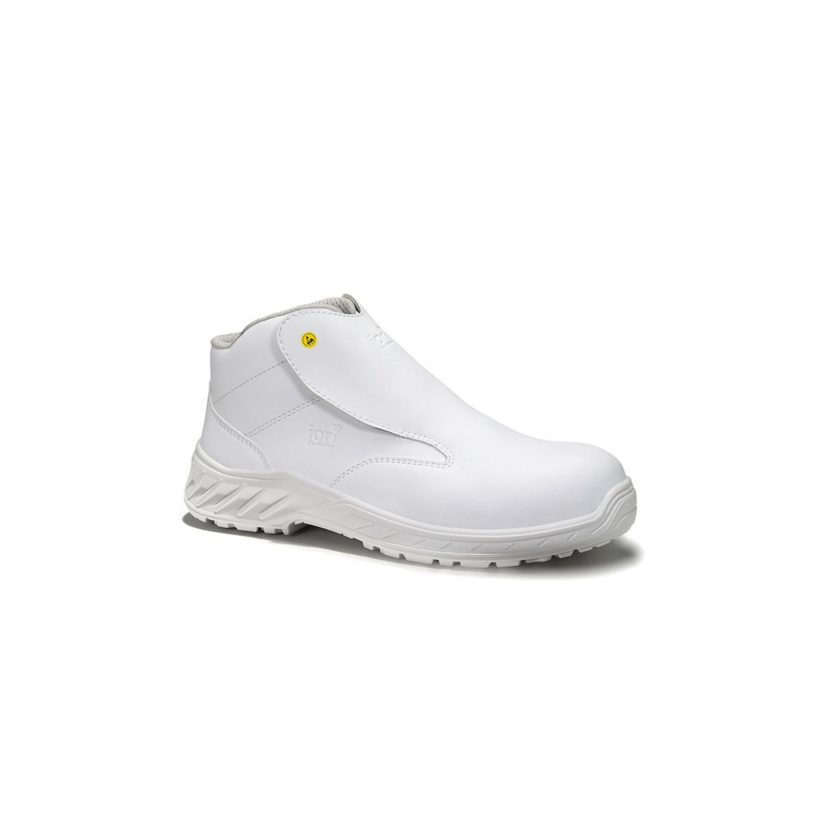 Sicherheitsstiefel jo_CLEAN Slipper weiß Mid ESD S3S, Größe 36