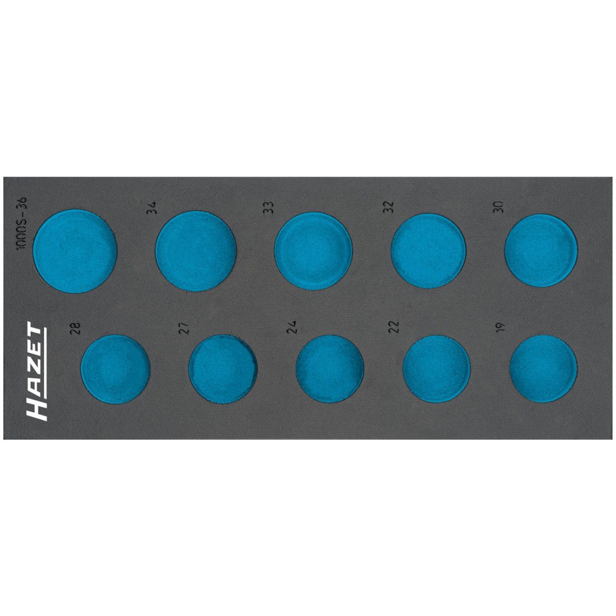 2-Komponenten Weichschaumeinlage ∙ L x B: 392 mm x 172 mm
