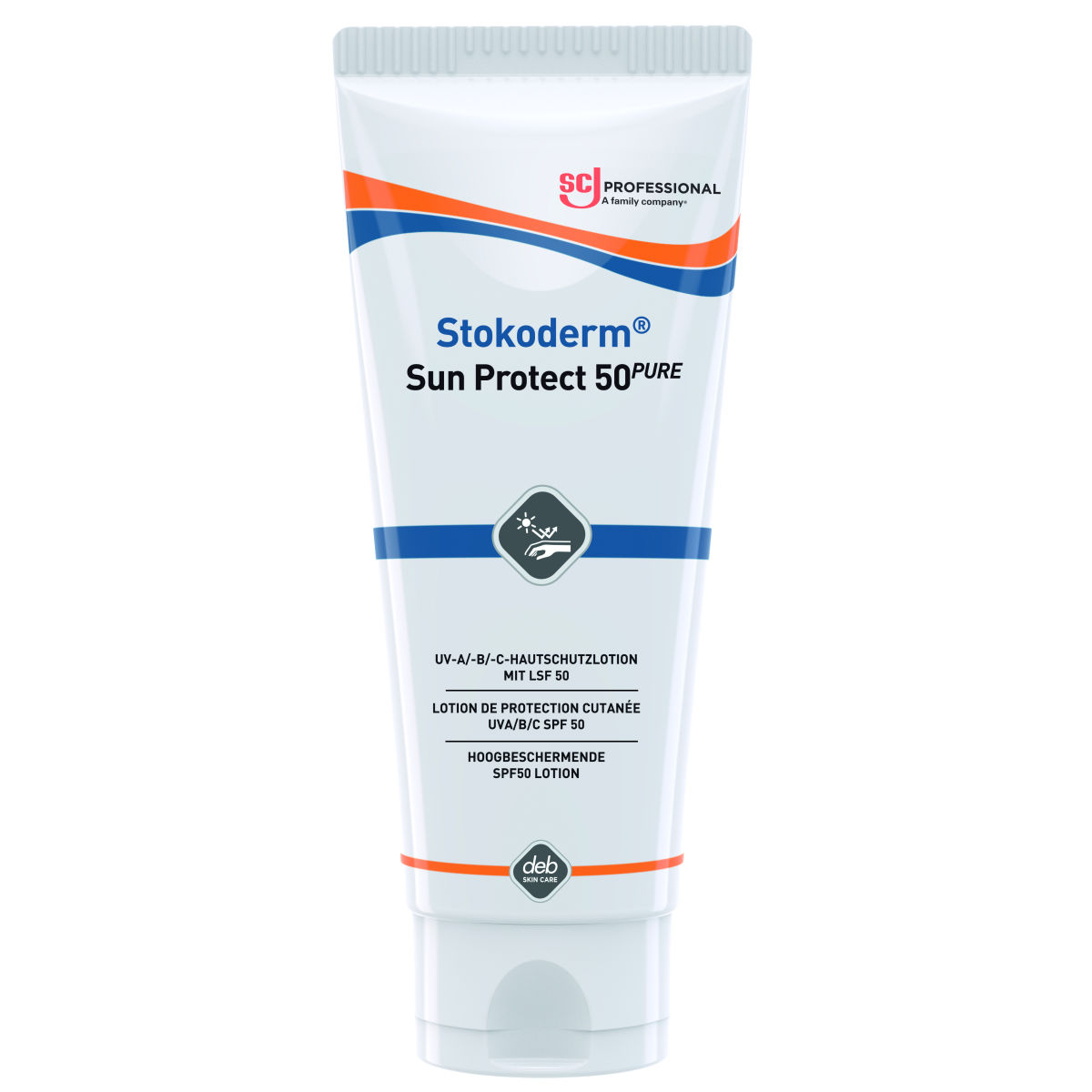 UV-Schutzcreme Stokoderm® SUN PROTECT 50 PURE, Inhalt: 100ml