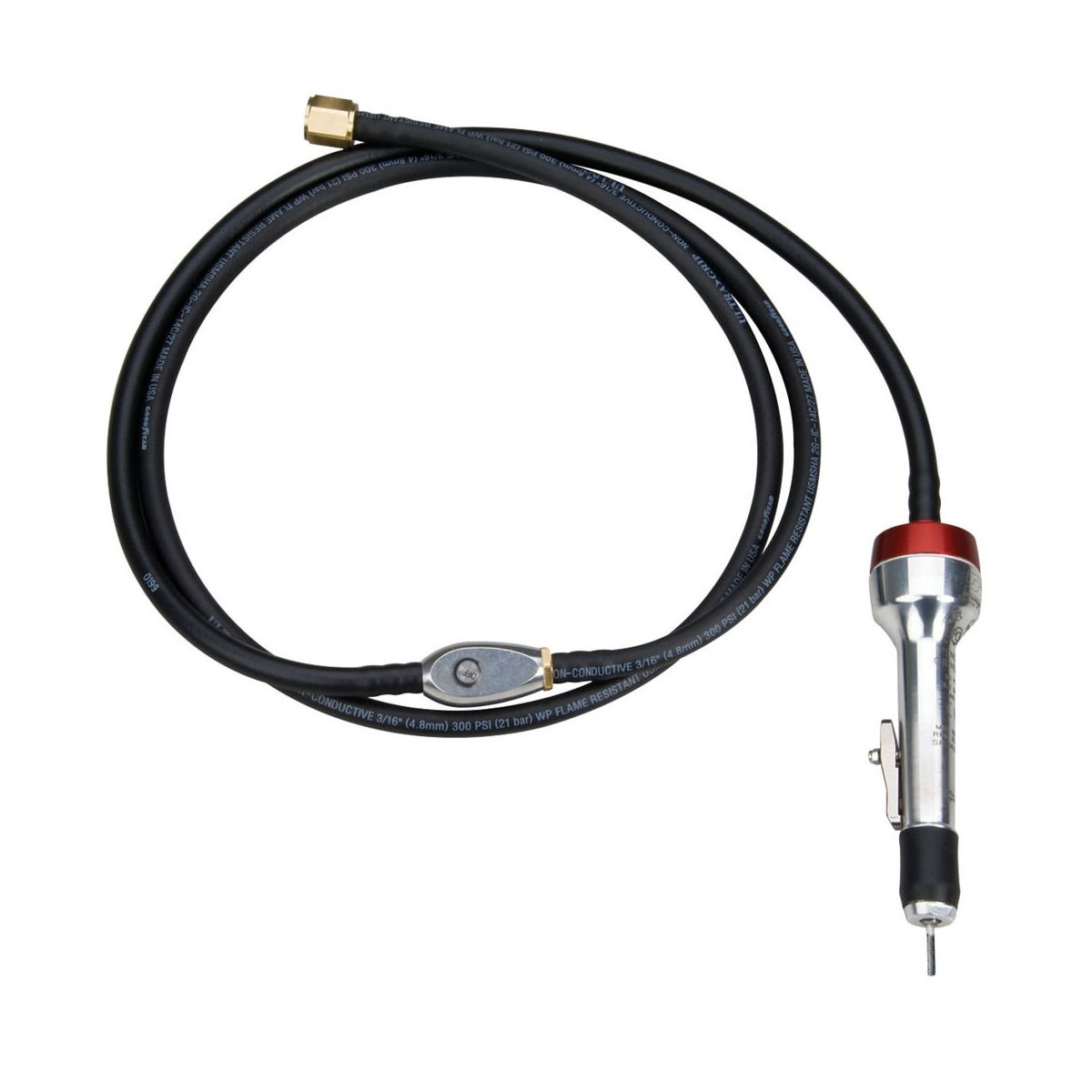 .1 hp Stiftschleifer in gerader Bauform mit Schnellwechselsystem