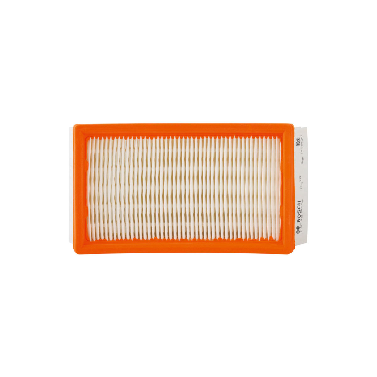 Polytetraflourethylen-Flachfaltenfilter. Für Staubsauger