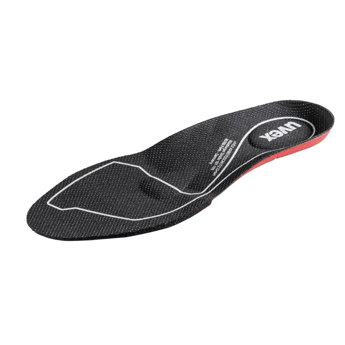 Einlegesohle schwarz uvex 1 und uvex 2 Weite 11, EU-Schuhgröße: 44