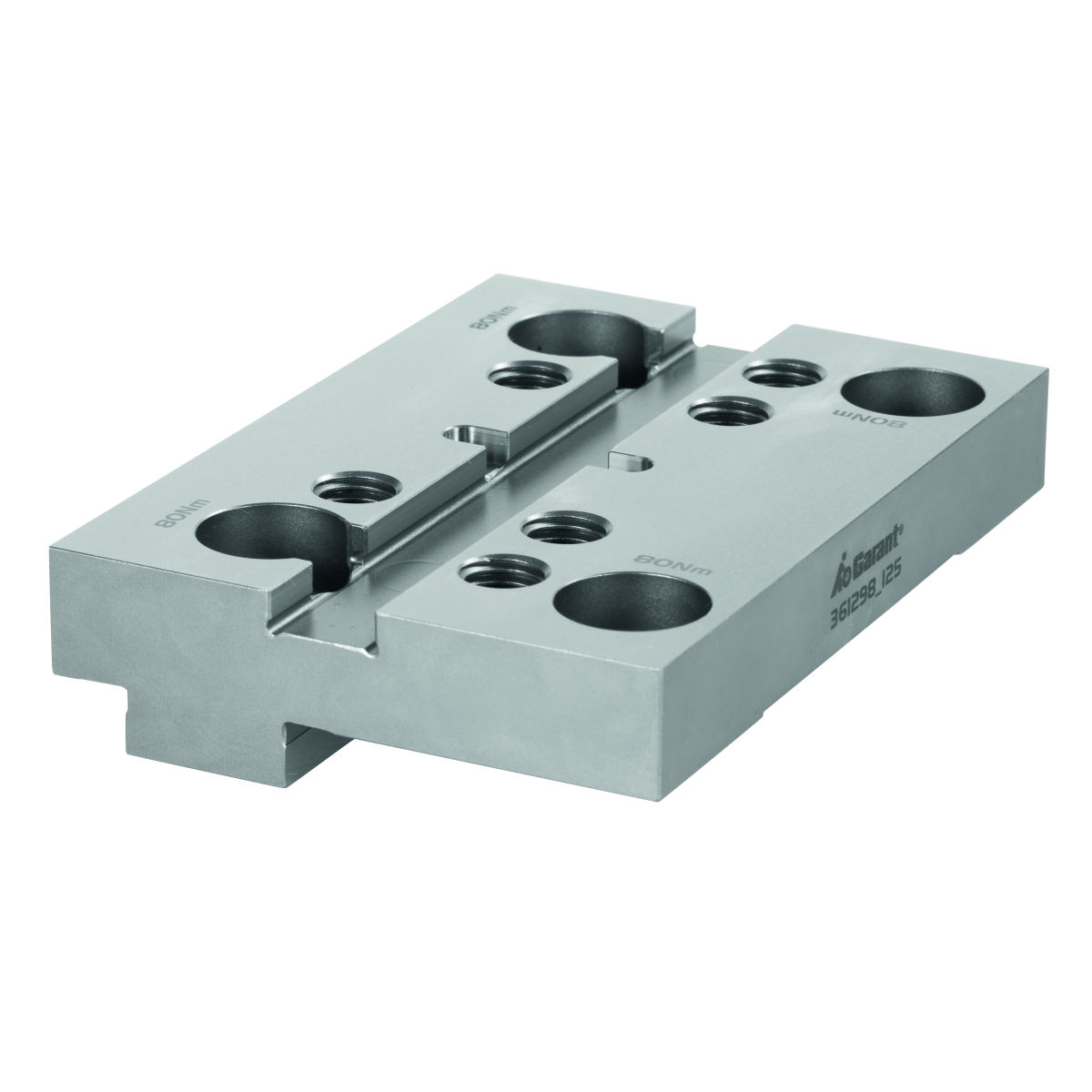 Adapterplatte für Xpent-Aufsatzbacke fix, für Backenbreite b: 125mm