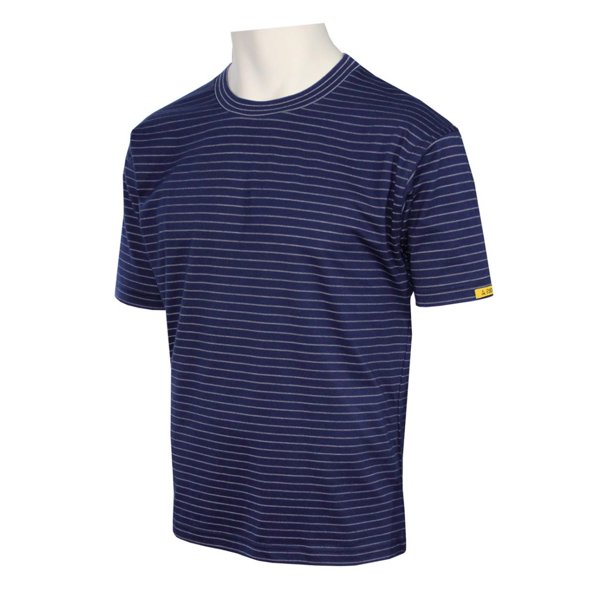 ESD T-Shirt CONDUCTEX® Cotton Knit, navy, Größe: S