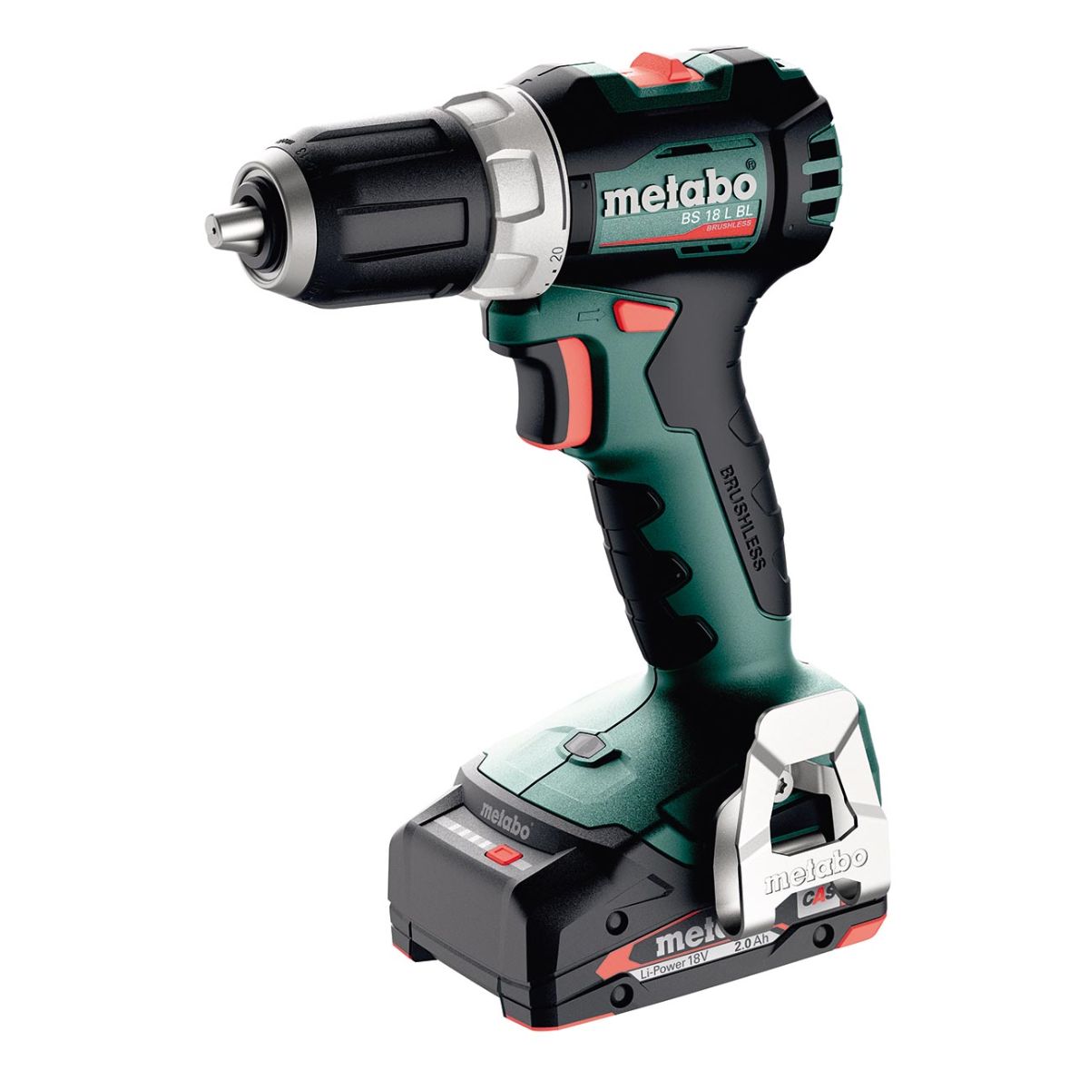 metabo® Bohrschrauber 18V, Akku-Bohrschrauber, Schnellspannfutterspannbereich 1,5-13, in METABOX