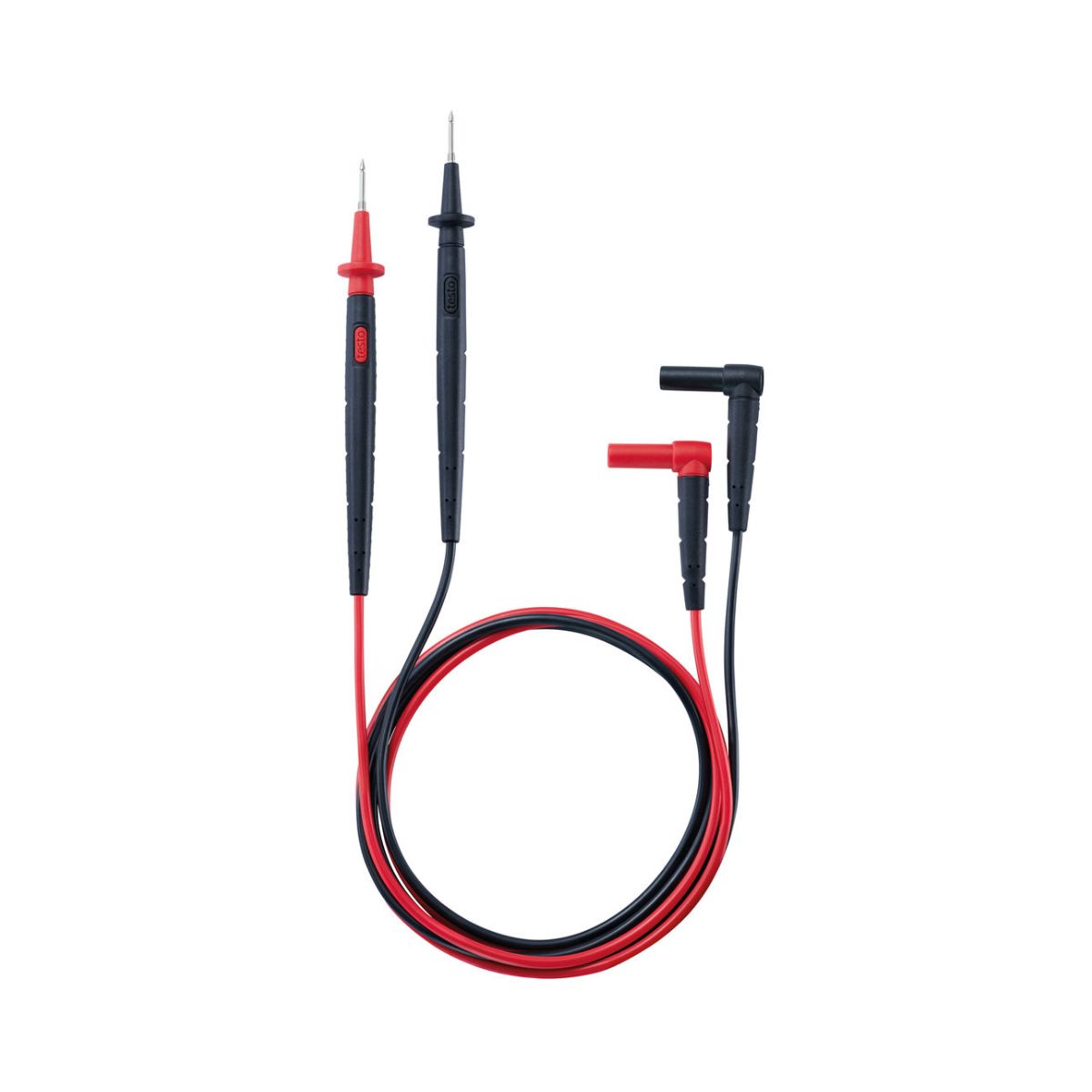 Standard Messleitungen (abgewinkelter Stecker) - Ø Spitze: 2 mm