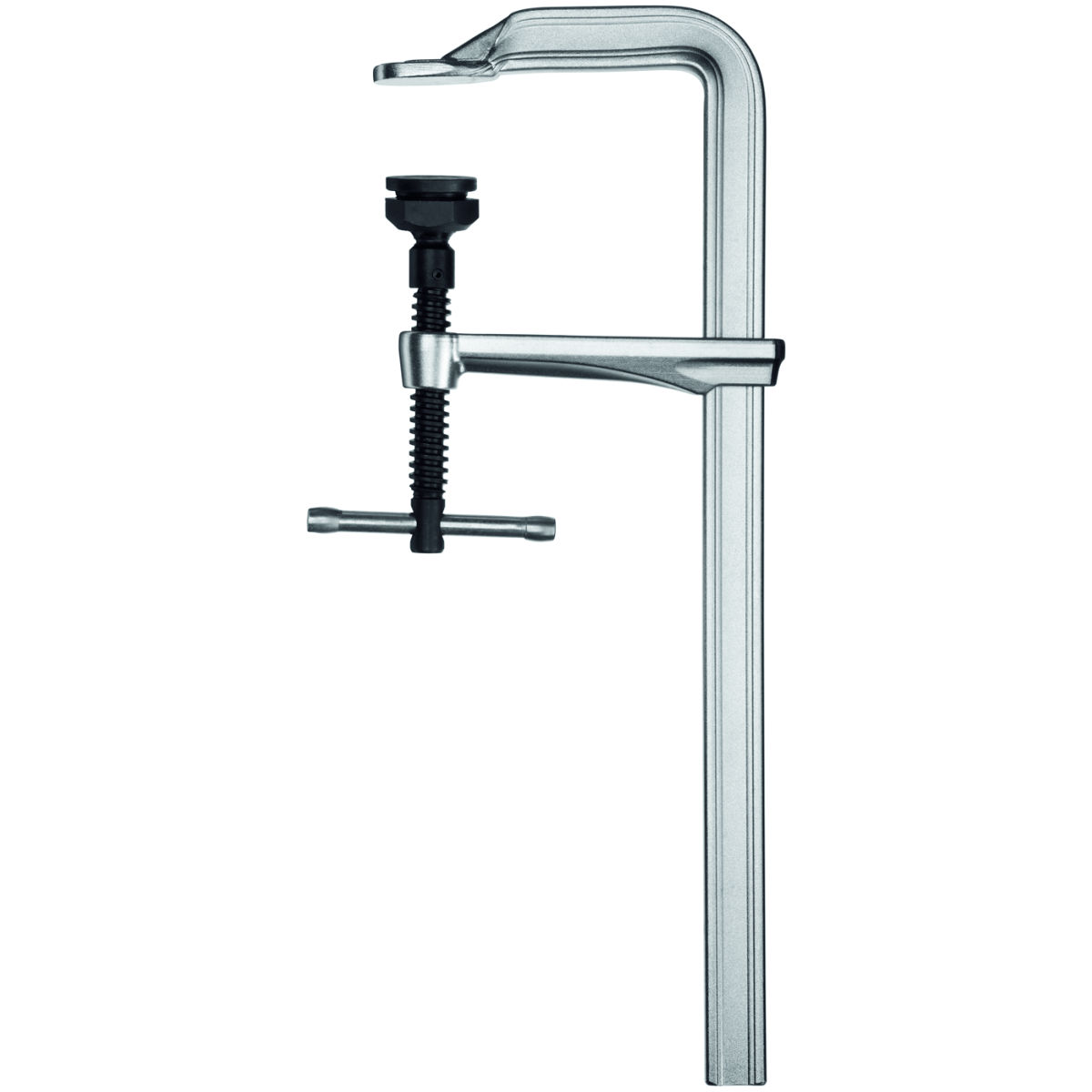 Ganzstahl-Hochleistungszwinge „SGM“ mit Spezialdruckplatte, Spannweite: 250mm