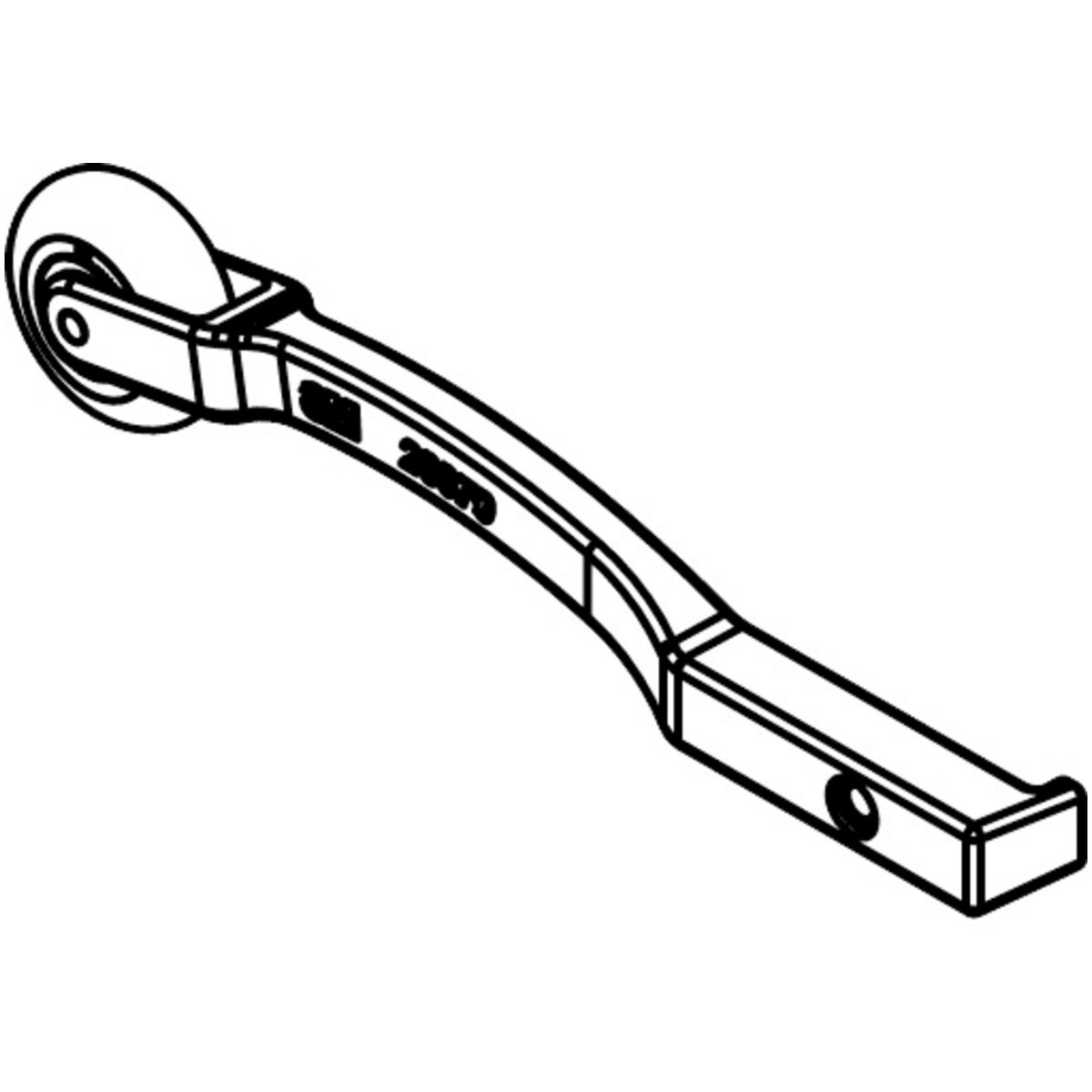 3M™ Kontaktarm für Feilenbandmaschine, 15 mm, 3 mm x 457 mm, 6 mm x 457 mm, für Eckprofile