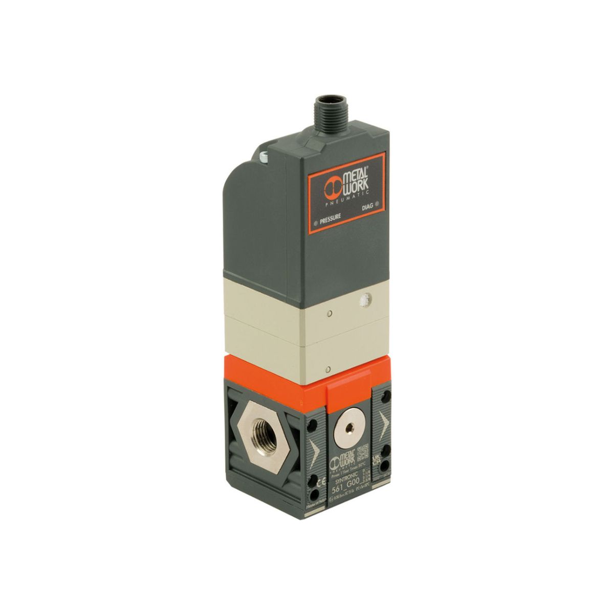 Präzisions-Proportionaldruckregler »SYNTRONIC«, BG1, G1/8, ferngesteuert, 0…10 V