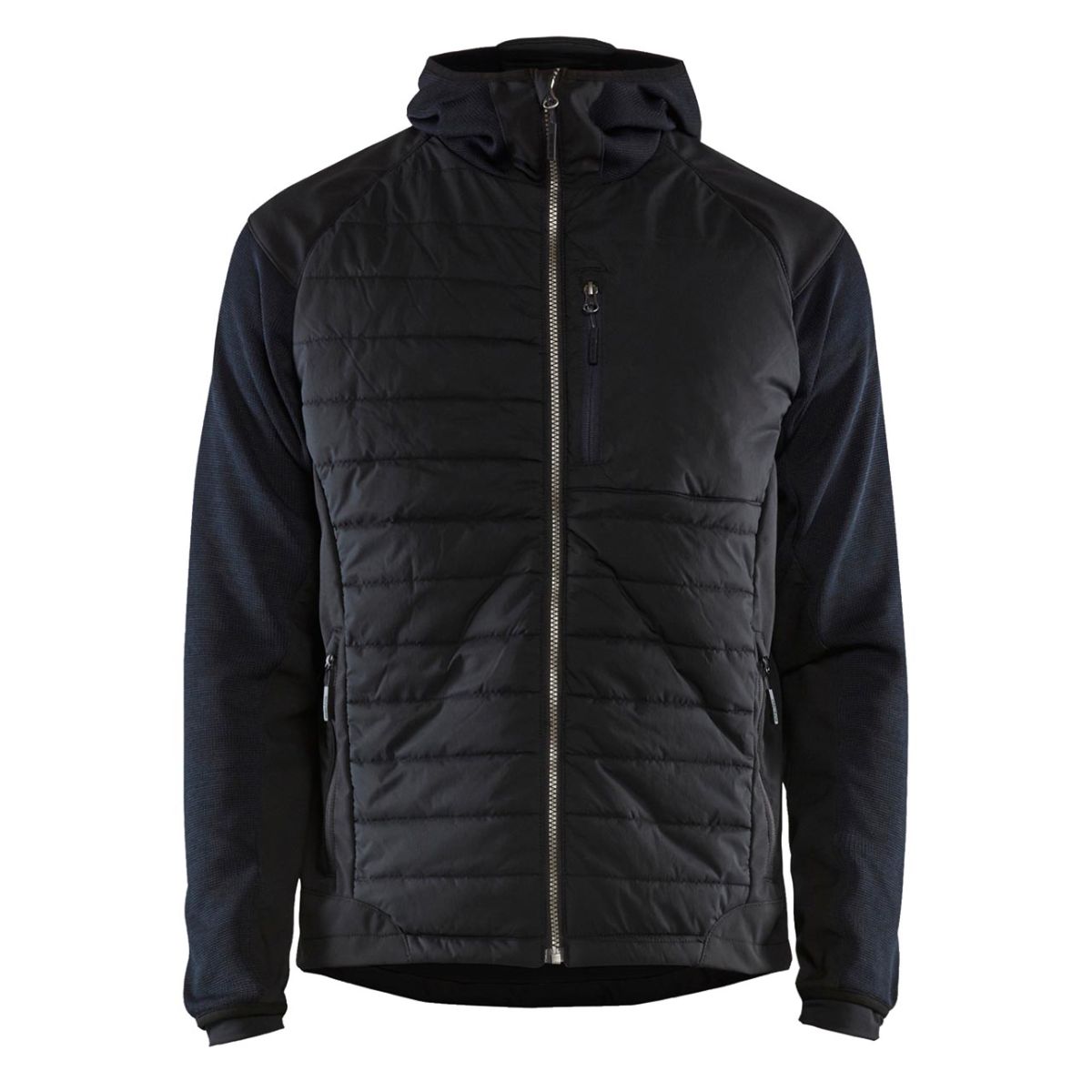 Hybrid-Jacke, dunkel marineblau / schwarz, Unisex-Größe: S