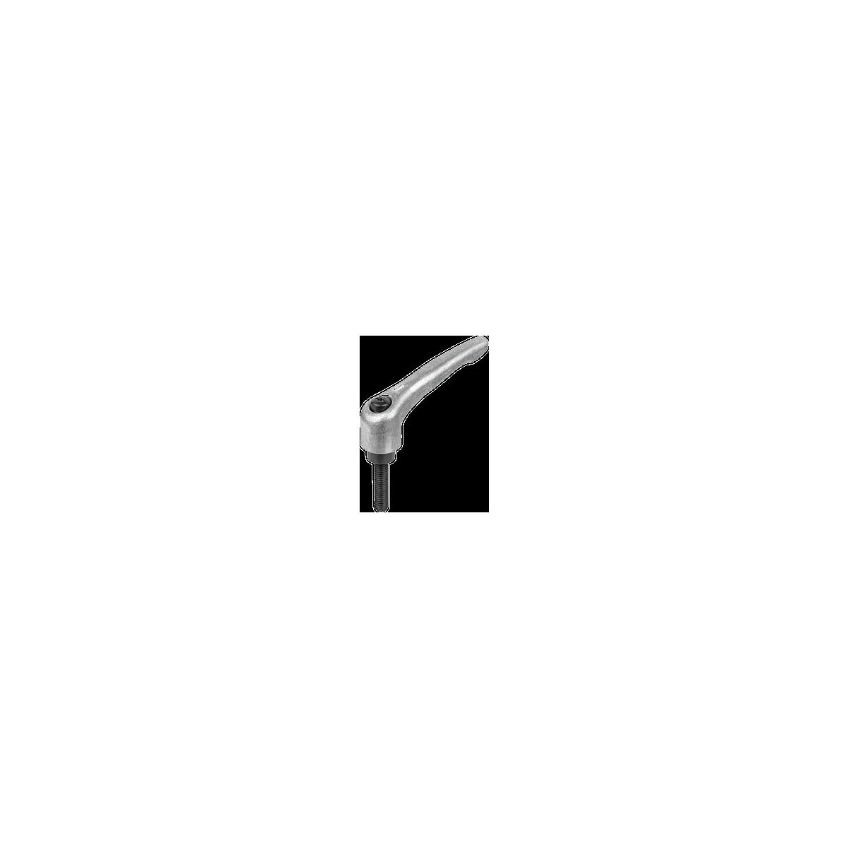 Klemmhebel, blank, Gr. 5, Zink