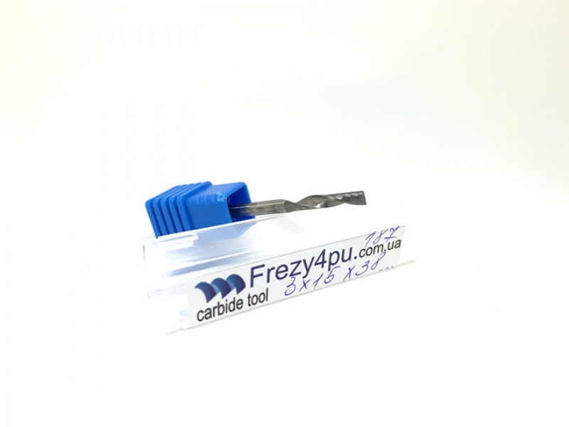 Фреза однозахідна 3*15*38