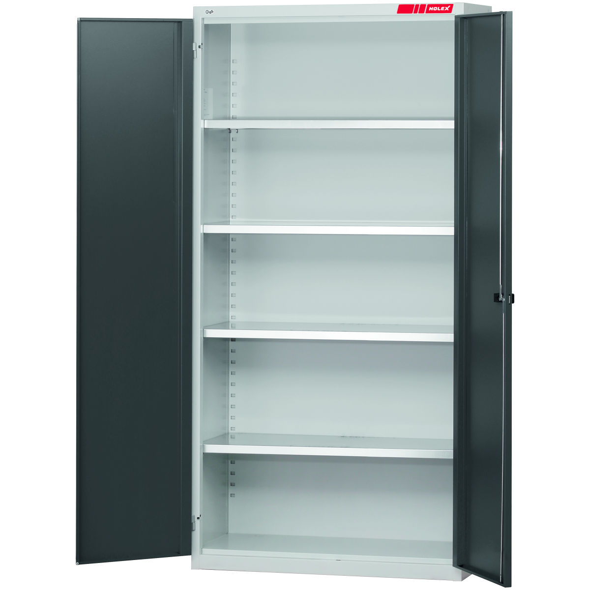 Flügeltürschrank mit Fachböden, Höhe mm / Modell: 1950/A