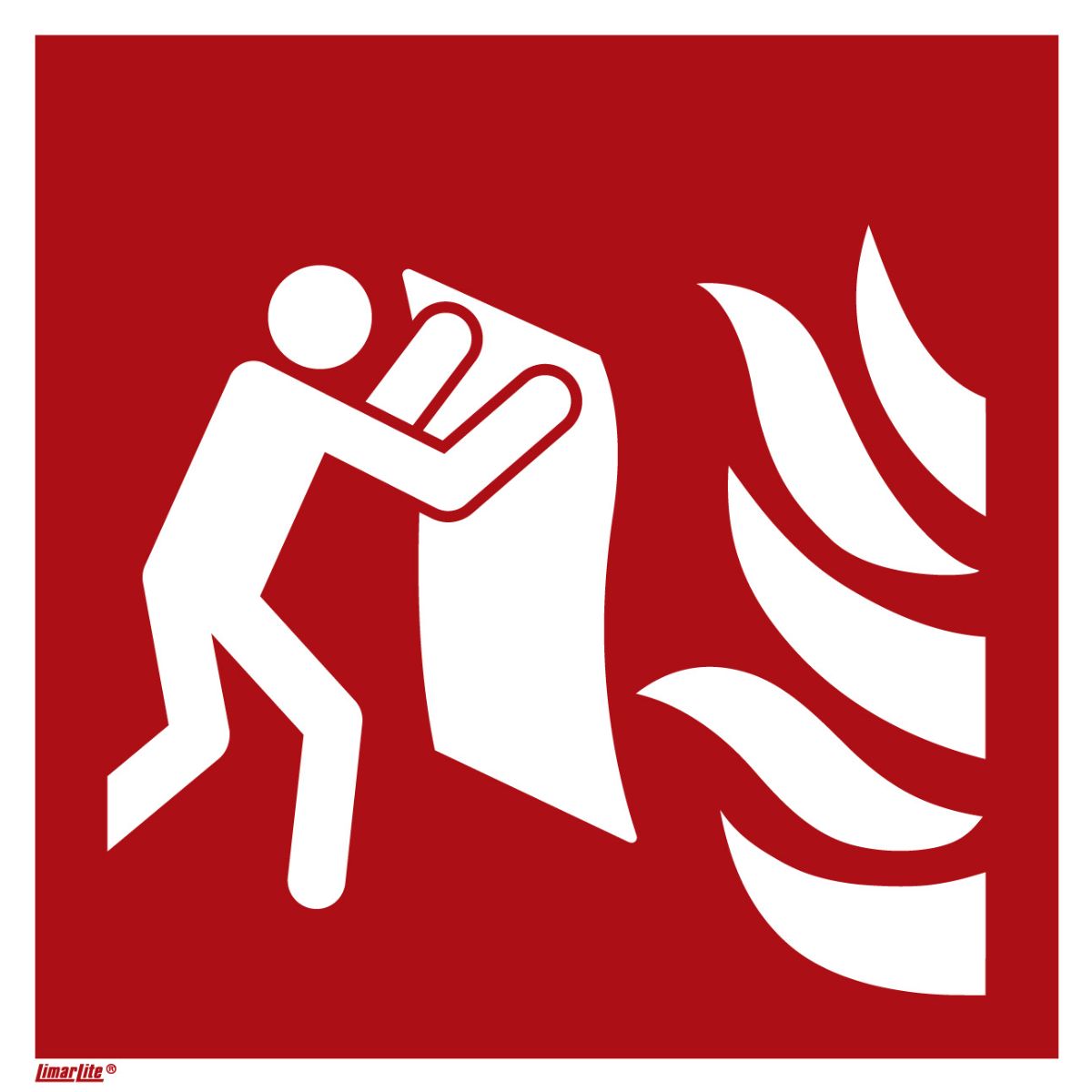 Brandschutzzeichen Feuerlöschdecke, Typ: 11150