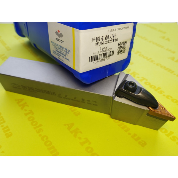 ДЕРЖАВКИ ПРОХІДНІ 25х25, ДЕРЖАВКИ ZCC-CT Original · DVJNL2525M16 ZCC-CT-ORIGINAL