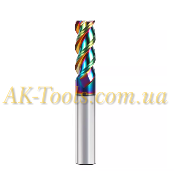ФРЕЗИ ПО КОЛЬРОВИМ МЕТАЛАМ ТВЕРДОСПЛАВНІ · D10*30*D10*75L*3F-ALQ