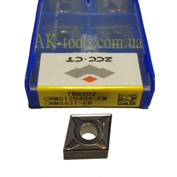 80° CNMG+ССМT · CNMG120404-EM YBG202 ZCC Original