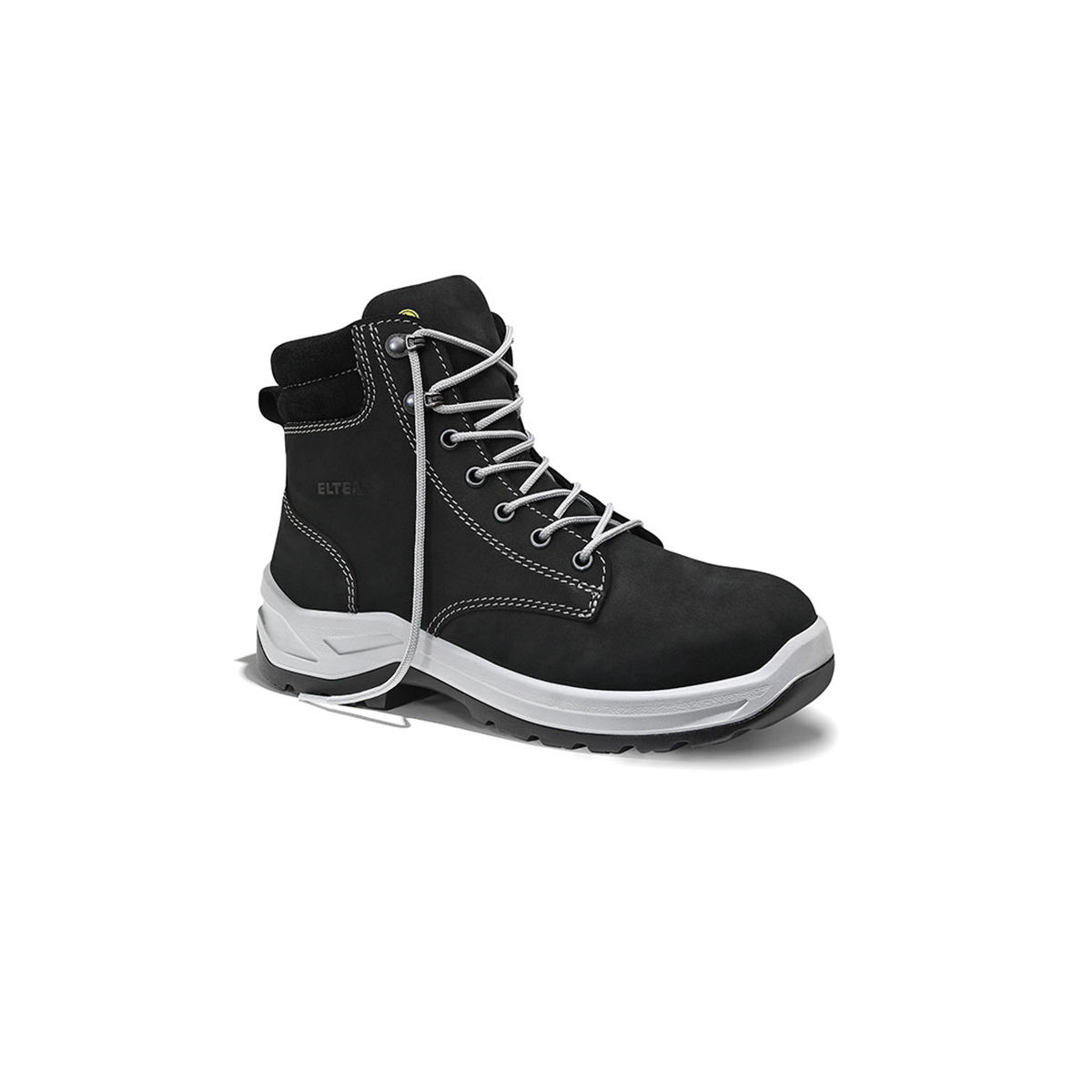 Damen-Sicherheitsschnürstiefel LILLY schwarz Mid ESD S3S, Größe 37