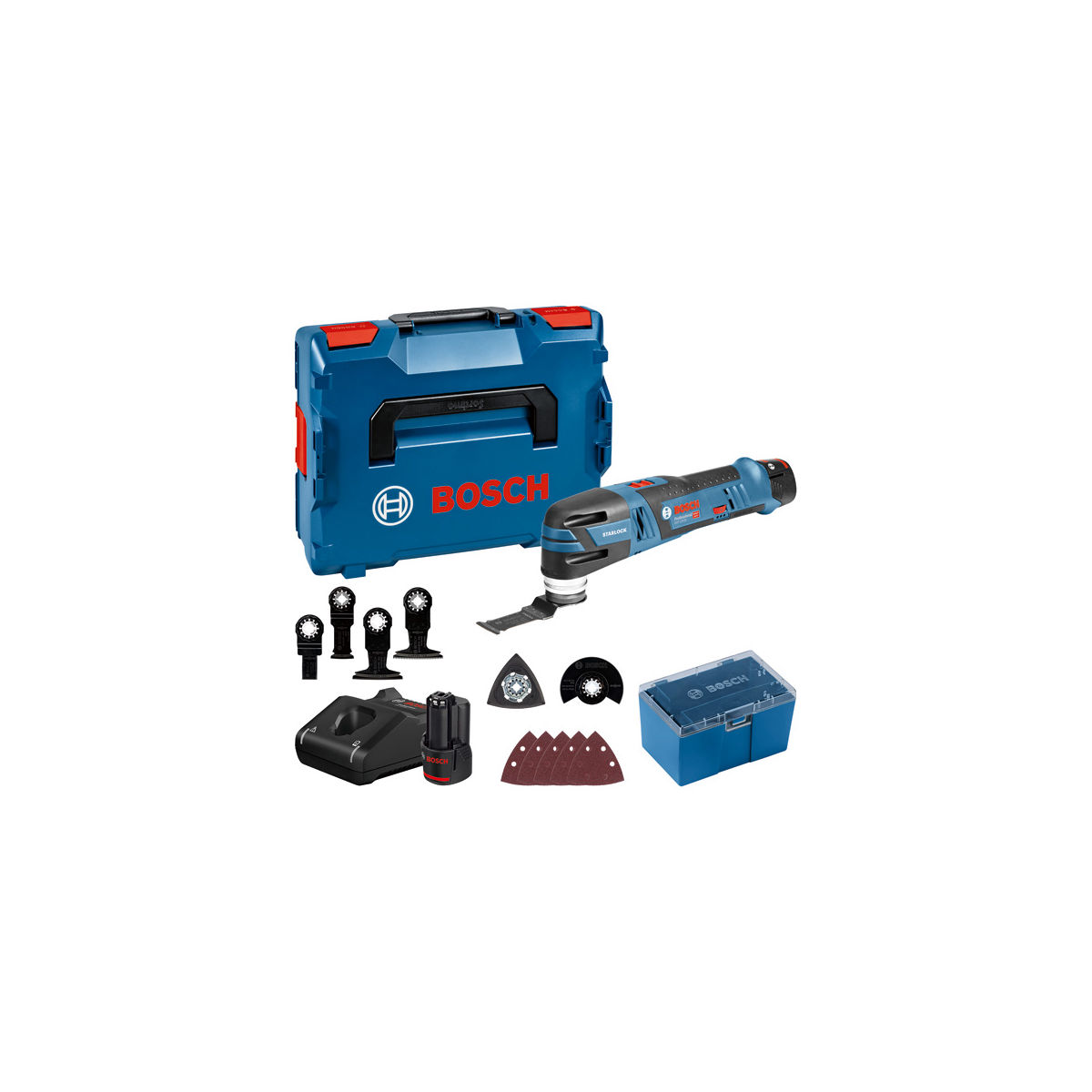 Akku-Multi-Cutter GOP 12V-28, mit 2 x 3.0 Ah Li-Ion Akku, L-BOXX