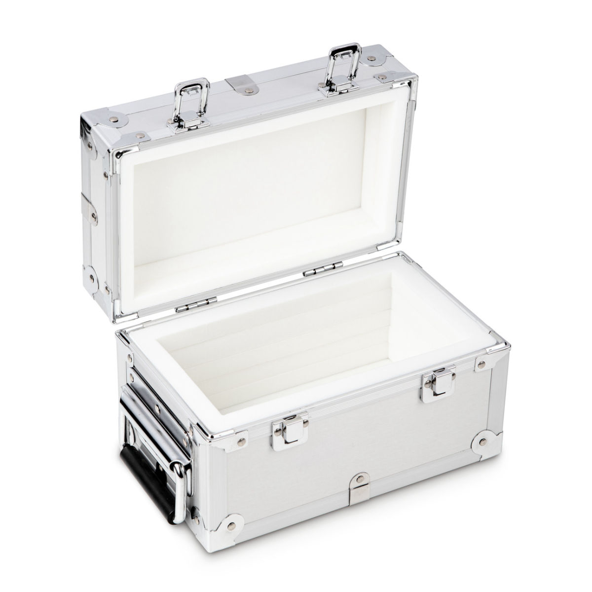 Aluminium-Gewichtsetui 346-070-600, für Nennwerte 10 kg Block, für Klassen F1-M3, für Bauform Block