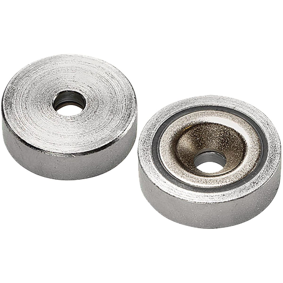 Flachgreifermagnet mit Bohrung, Neodym, ⌀: 10mm