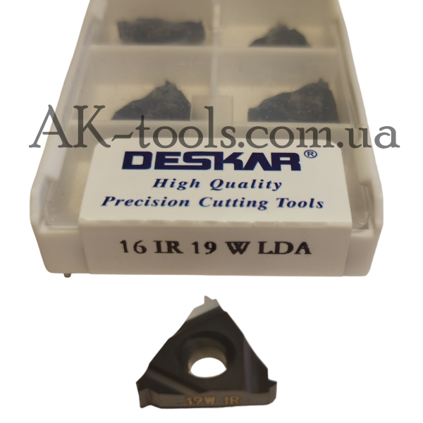 IR-різьбова пластина · 16IR-19W LDA
