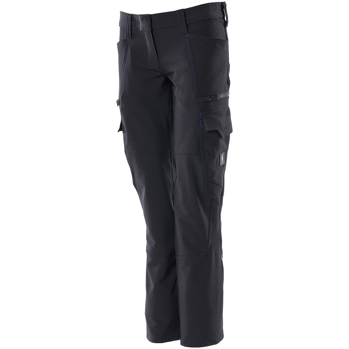 Damen Bundhose Stretch ACCELERATE, schwarzblau, Konfektionsgröße DE: 34
