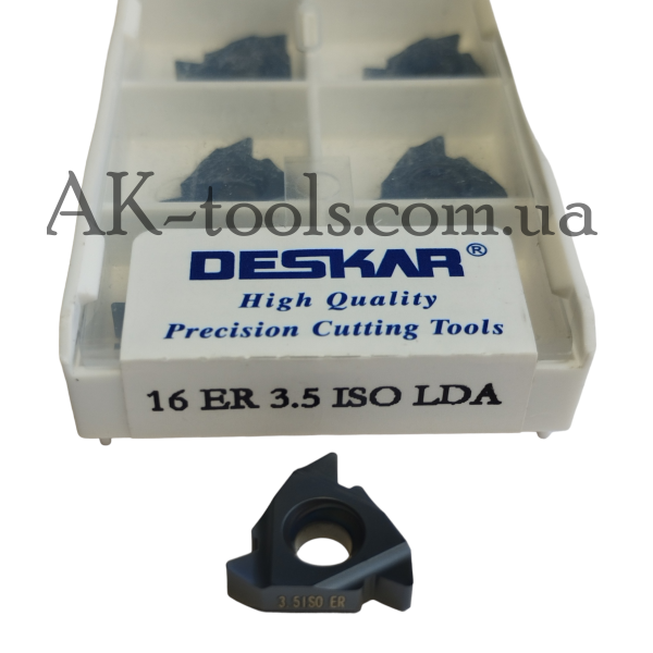 ER-різьбова пластина · 16ER-3.5 ISO LDA