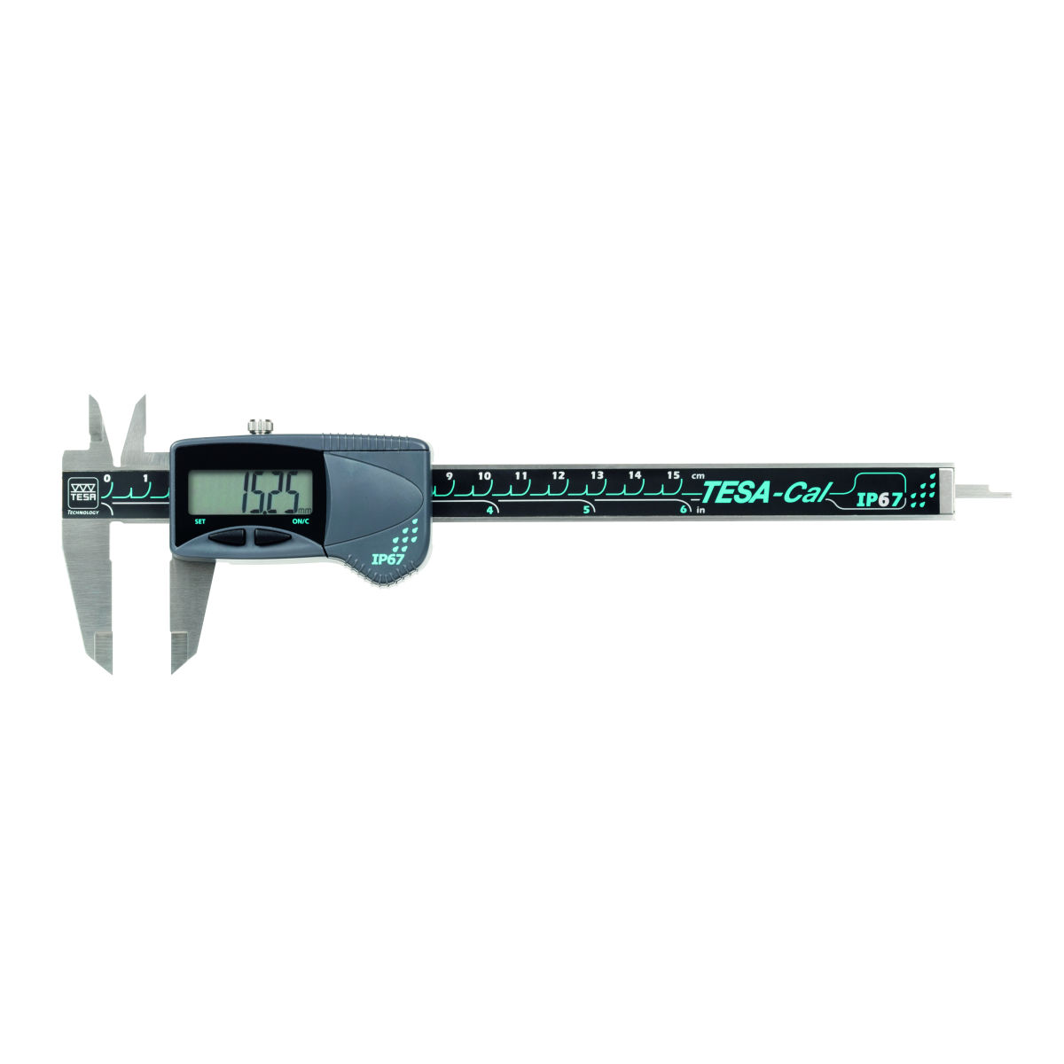 Digitaler Messschieber TESA-CAL IP67, Messbereich: 150mm