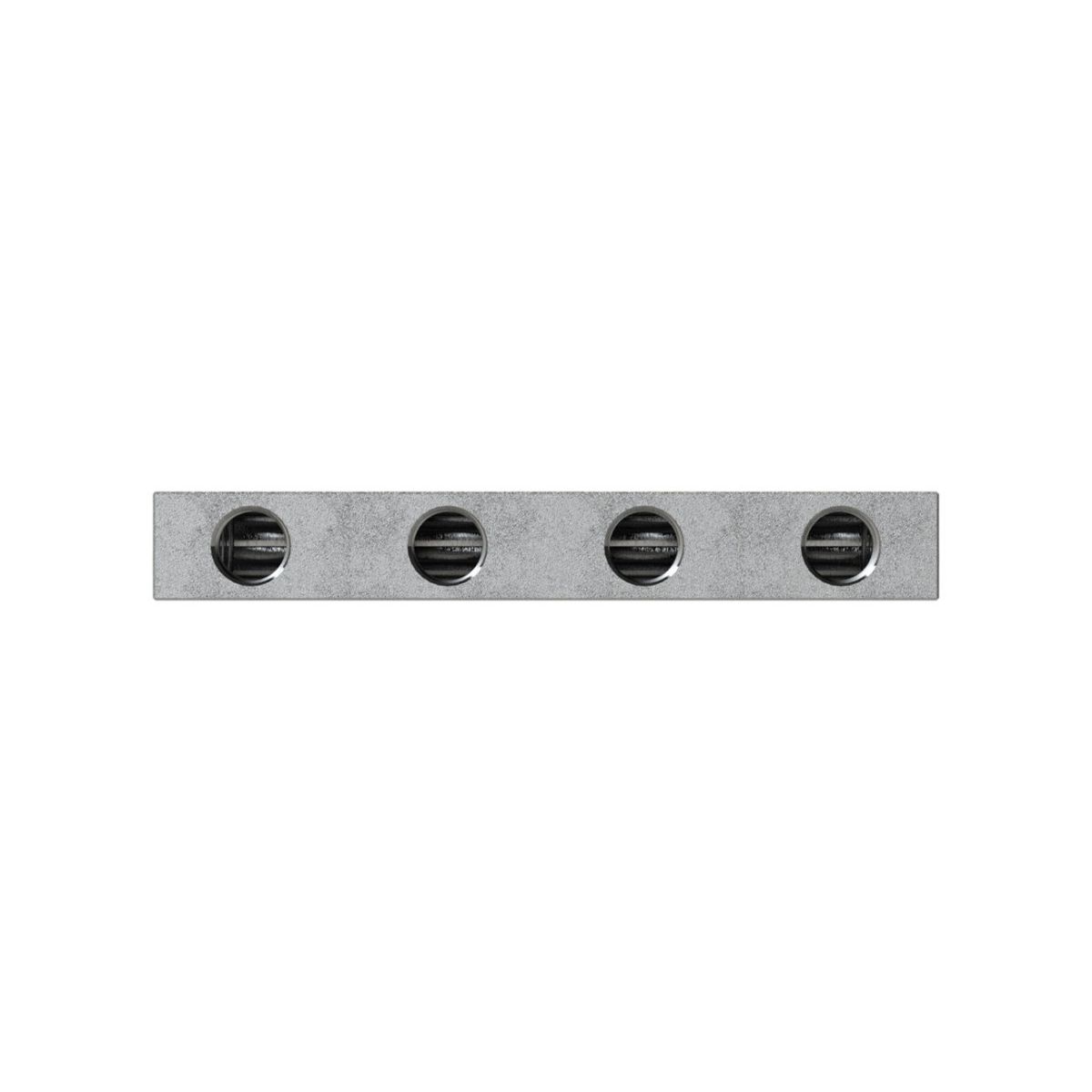 Verteilerleiste, Abgänge einseitig, Eingang 2x1/2, Ausgang 4x1/4