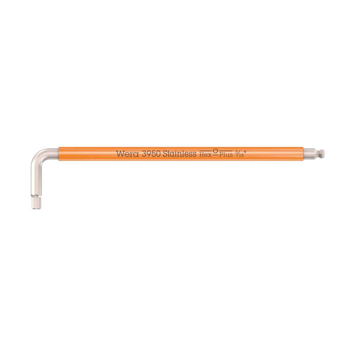 3950 SPKL Multicolour Imperial Winkelschlüssel, zöllig, Edelstahl, 3/16″ x 154 mm
