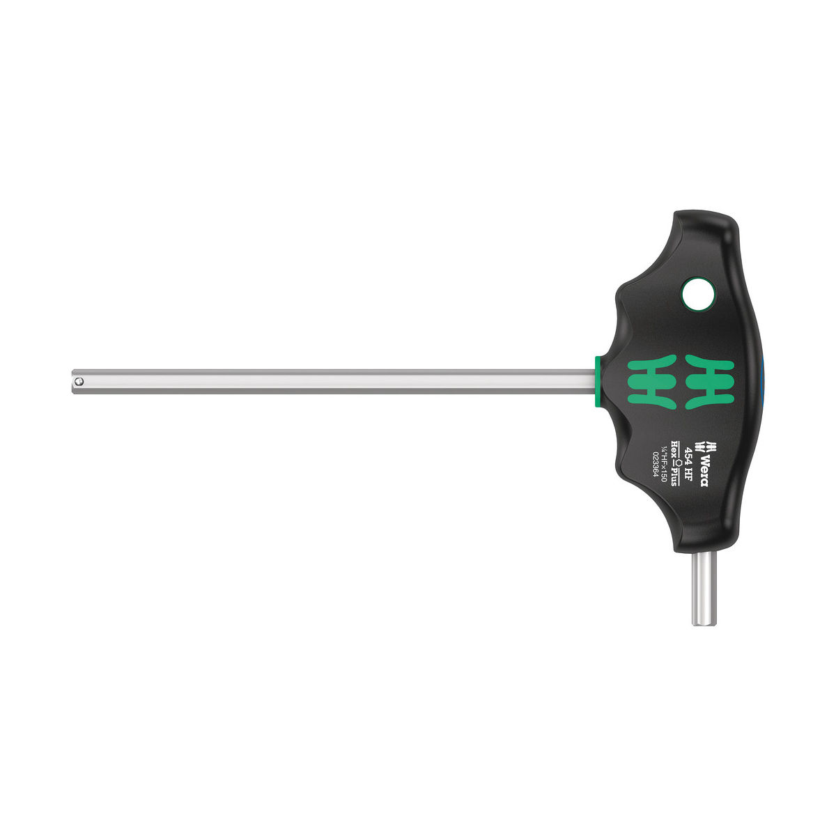 454 HF Quergriff-Sechskantschraubendreher Hex-Plus mit Haltefunktion, zöllig, 1/4″ x 150 mm