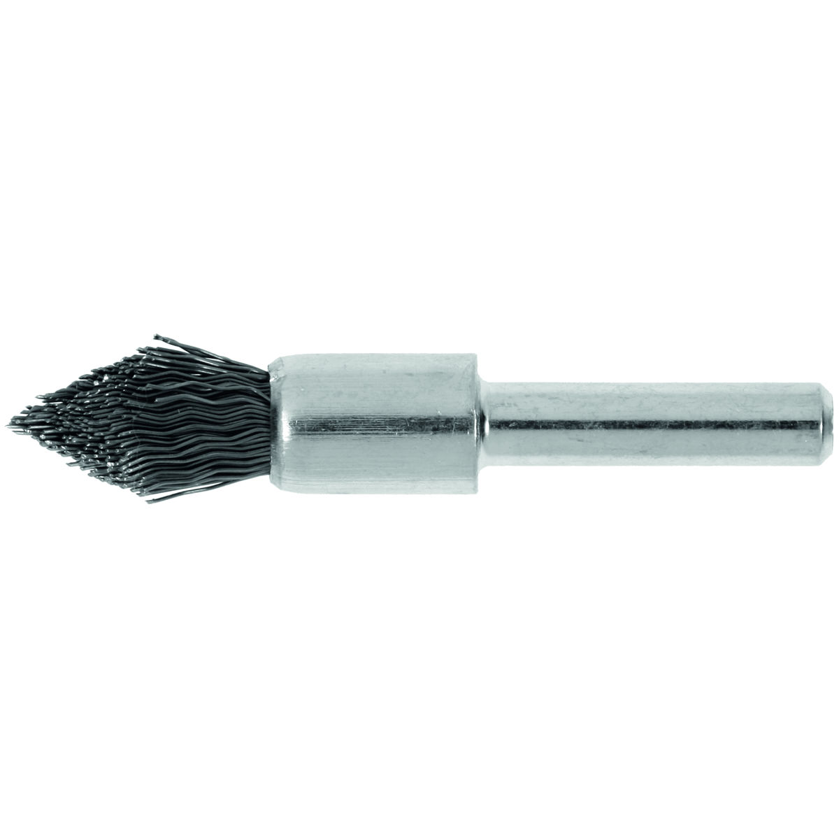Pinselbürste angespitzt, INOX-Draht 0,30 mm, Bürsten-⌀ D 1 : 12mm
