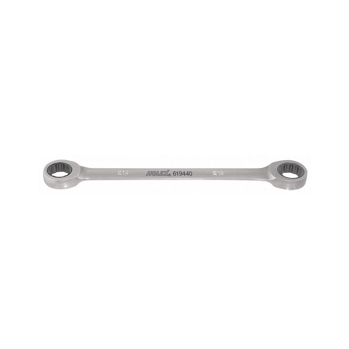 Doppel-Ratschenringschlüssel für Torx®-Schrauben, Torx®-Profil: E6XE8