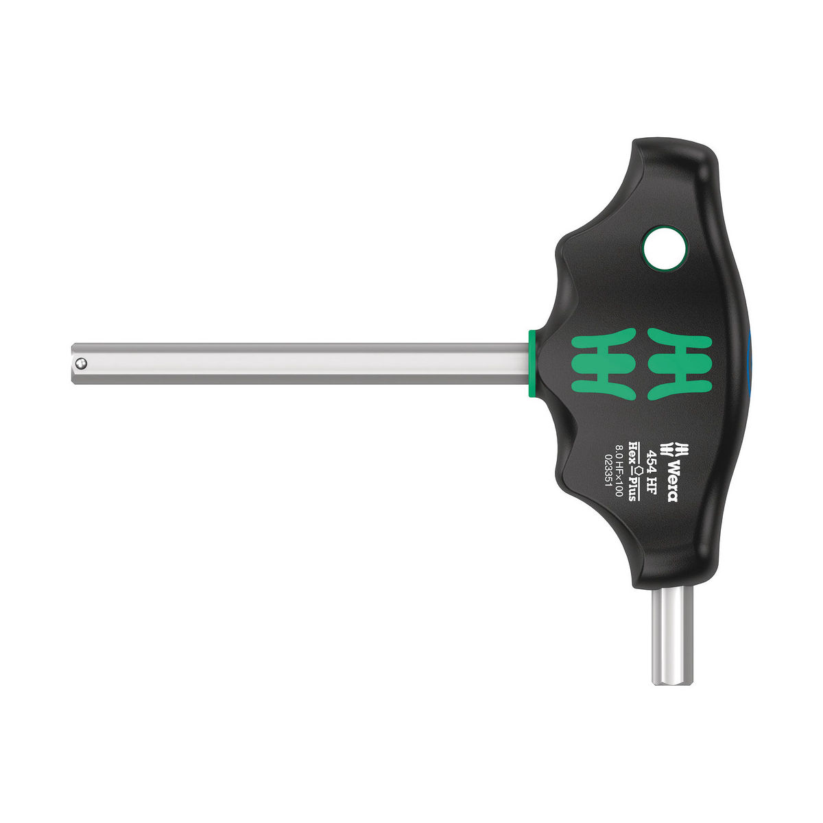 454 HF Quergriff-Sechskantschraubendreher Hex-Plus mit Haltefunktion, 8 x 100 mm