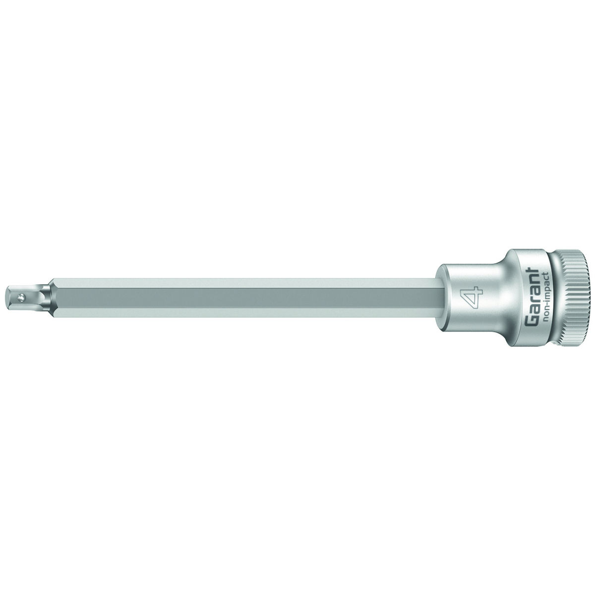 6-kant-Schraubendreher-Einsatz 3/8 Zoll lang, mit Haltekugel, Sechskant: 4mm