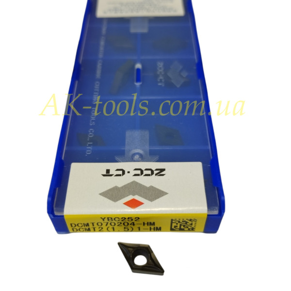 55° DNMG+DCMT · DCMT070204-HM YBC252 ZCC Original