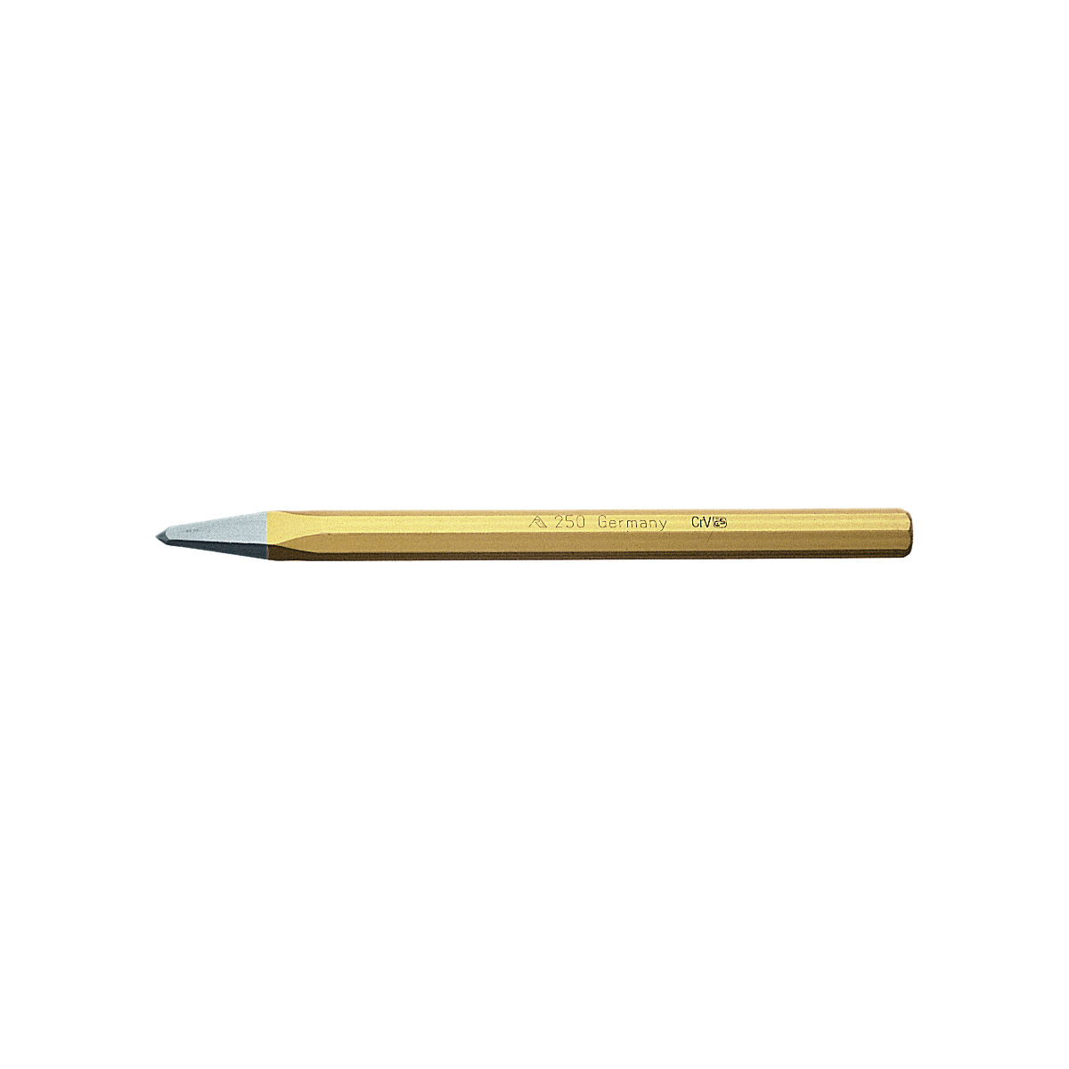 Steinmeißel spitz, ganze Länge: 200mm