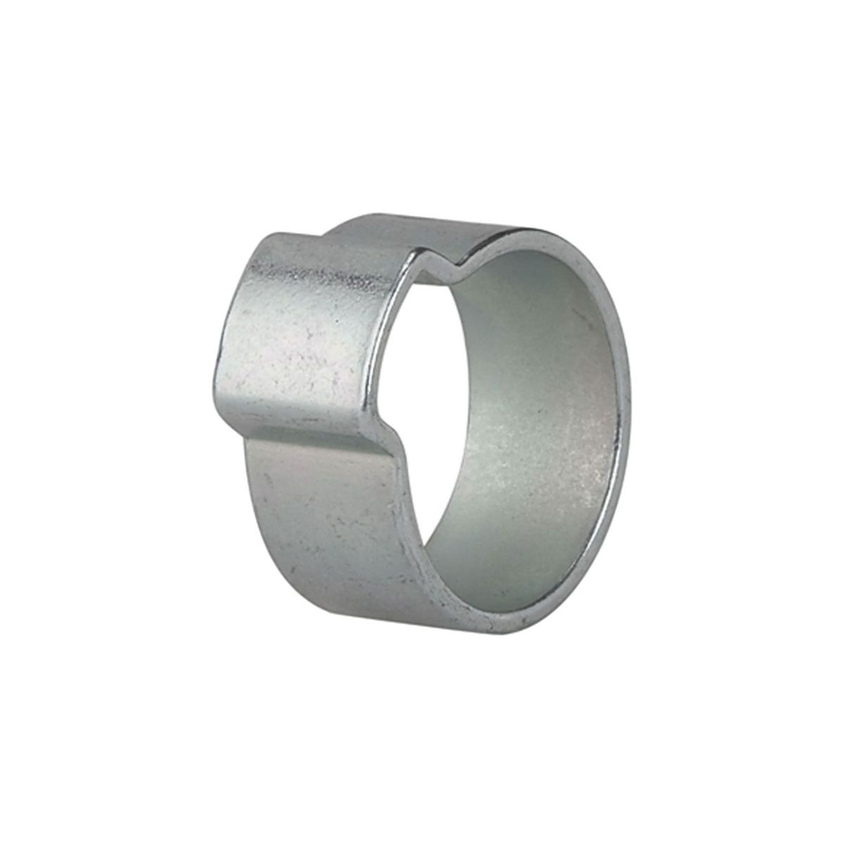 1-Ohr-Schlauchklemme, Stahl glanzverzinkt (W1), 7-9 mm, 6 mm, VPE 10 Stüks