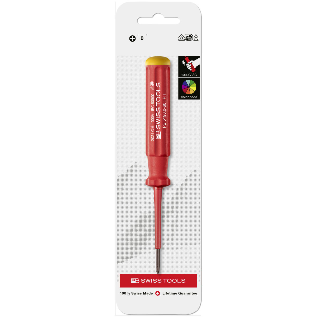 Classic VDE Schraubendreher für Phillips-Schrauben