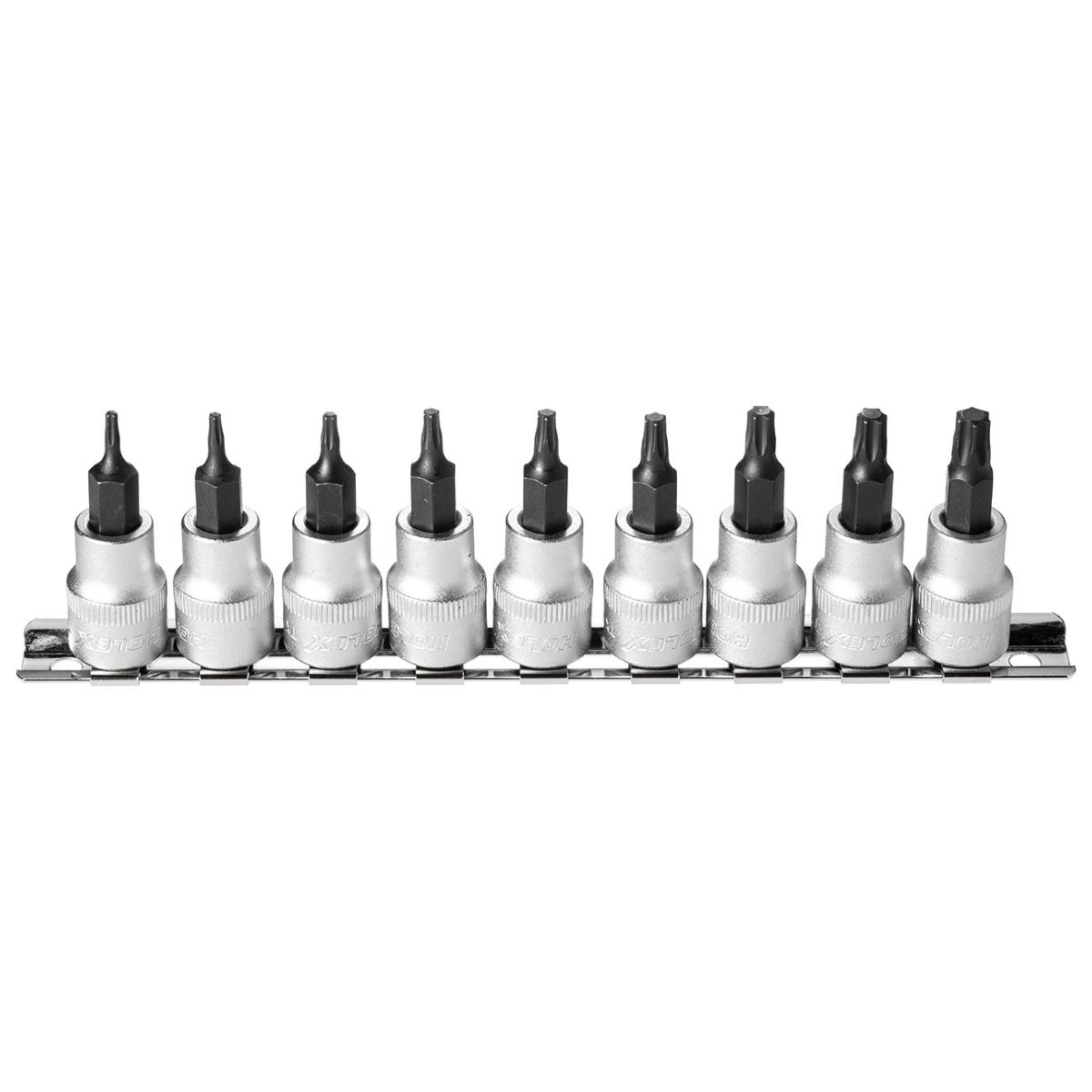 Satz Schraubendreher-Einsätze für Torx®, 3/8 Zoll-Vierkant, 9-teilig, Typ: 3/8