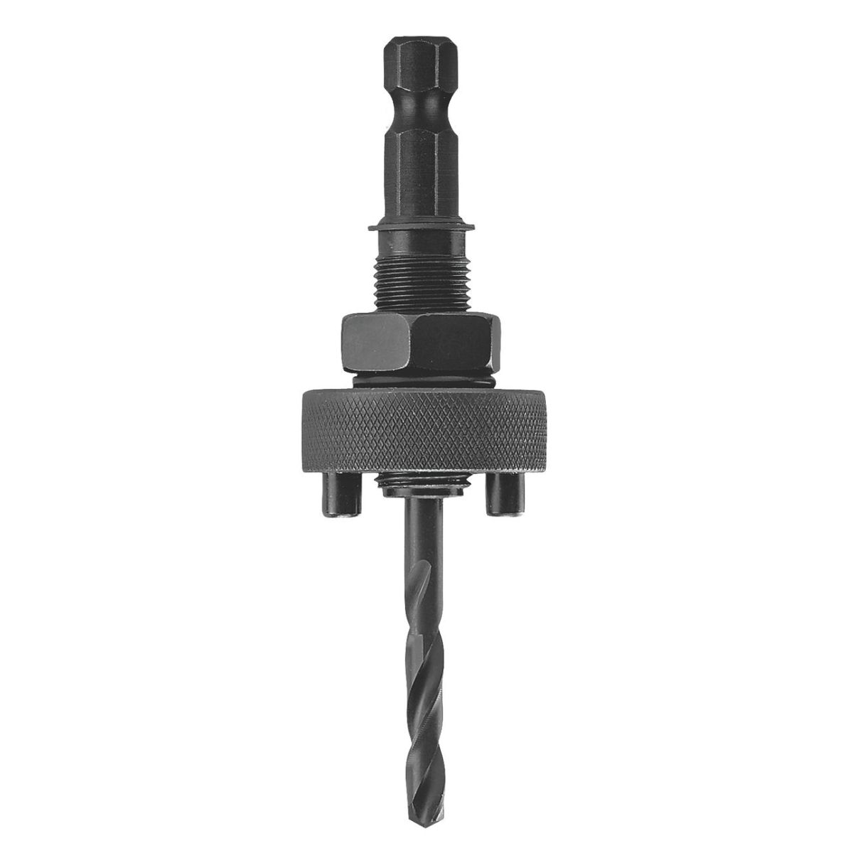 Schnellspanndorn SNAP BACK für Lochsägen 31,8-210 mm, Schafttyp Voll-Sechskant >12,7 mm, Lochvergrößerung