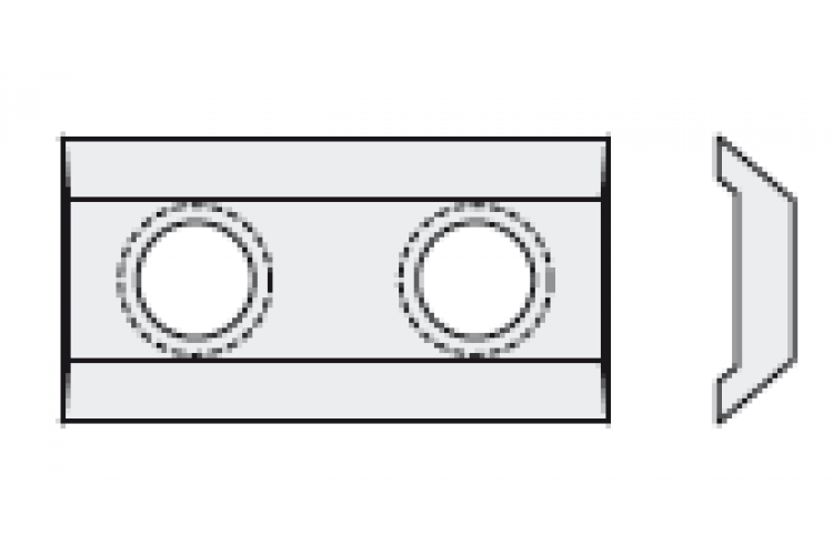 Стандартные двухсторонние пластины (ножи)