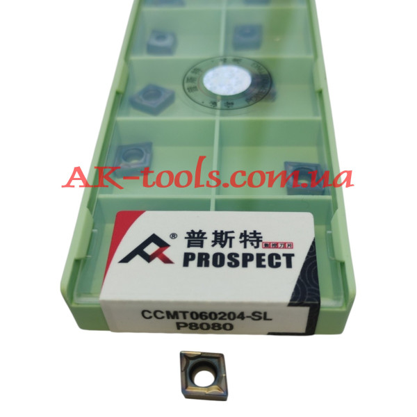 80° CNMG+ССМT · CCMT060204-SL P8080