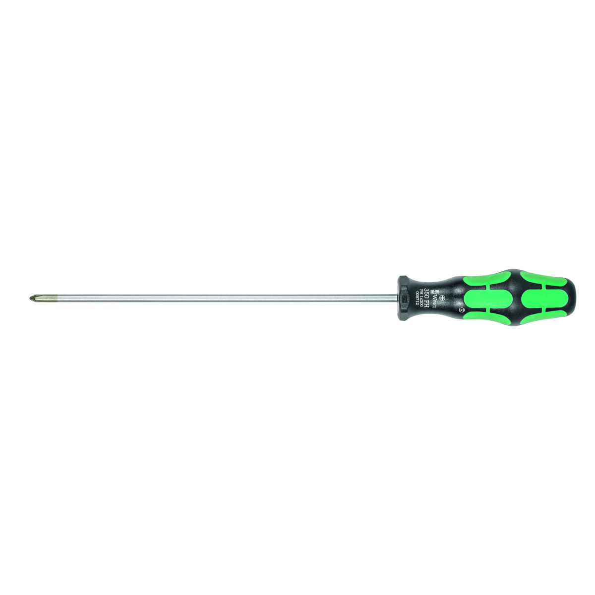 Schraubendreher für Phillips, lang und mit Kraftform-Heft, Kreuzschlitzgröße / Klingenlänge: 1/200mm