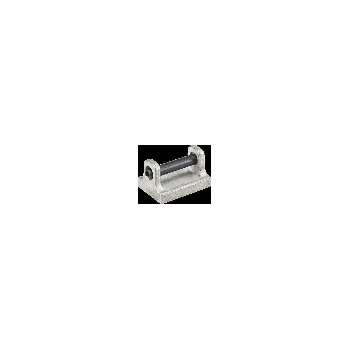 Druckstück, Form A, für Kraftspanner, glatt, Edelstahl